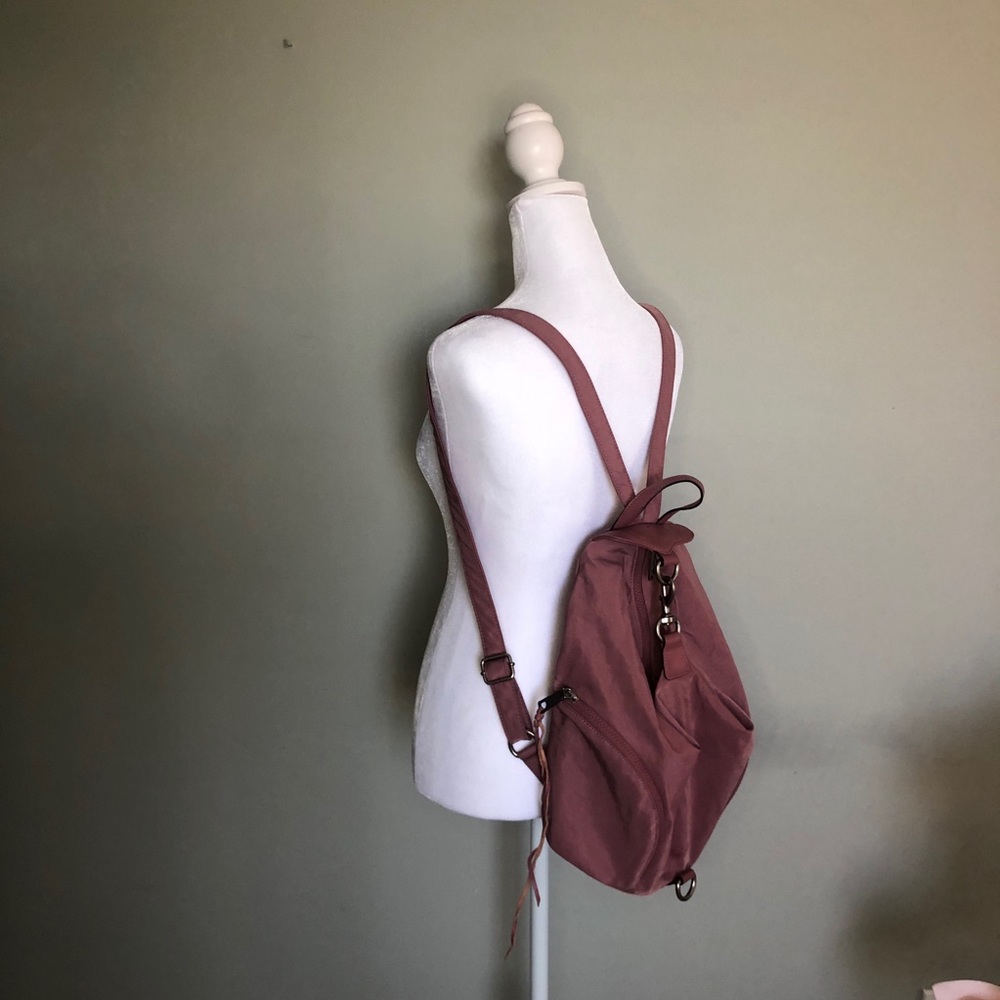 REBECCA MINKOFF dark pink nylon bag pack for women - Picture 8 of 9